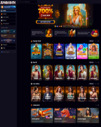 Aphrodite Casino Screenshot