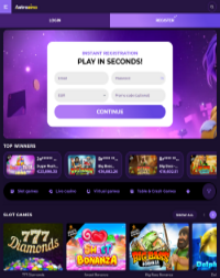 Astrozino Casino Screenshot