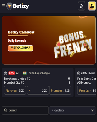 Betizy Casino Screenshot