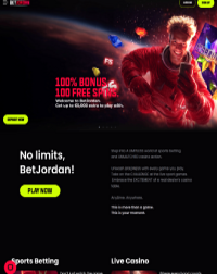 BetJordan Casino Screenshot