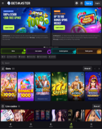 Betmaster Casino Screenshot