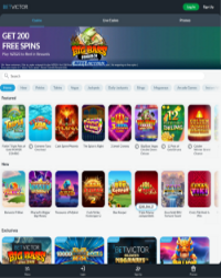 BetVictor Casino Screenshot