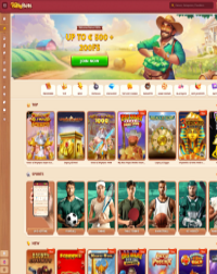 Billybets Casino Screenshot