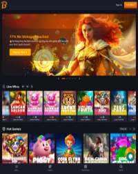 BlazeSpins Casino Screenshot