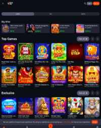 Blazingwildz Casino Screenshot