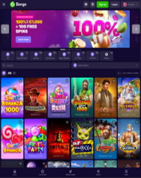 Bongo Casino Screenshot