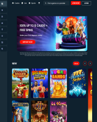 MogoBet Casino Screenshot