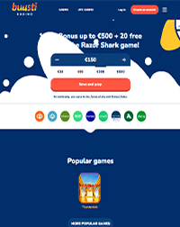 Buusti Kasino Screenshot