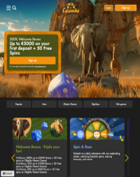 Casimba Casino Screenshot