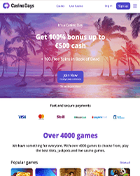 Casino Days Screenshot