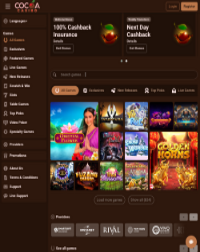 Cocoa Casino Screenshot