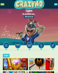 Crazyno Casino Screenshot