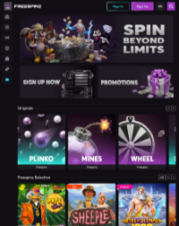 Freespinz Casino Screenshot