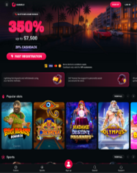 Gamblii Casino Screenshot