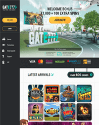 Gate 777 Casino Screenshot