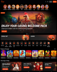 Ginja Casino Screenshot
