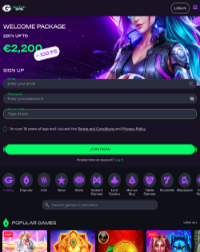 Glitchspin Casino Screenshot