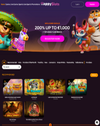 HappySlots Casino Screenshot