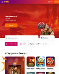 HitnSpin Casino Screenshot