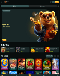 HoneyBetz Casino Screenshot