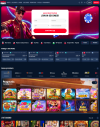 Kudosbet Casino Screenshot