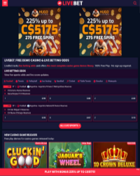 LiveBet Casino Screenshot
