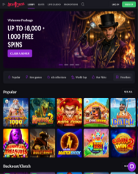 Lucky Circus Casino Screenshot