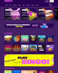 Lucky Pants Bingo Screenshot