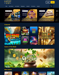Lucky Vip Casino Screenshot
