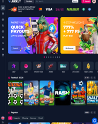 Lukkly Casino Screenshot