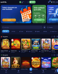 Marvel Casino Screenshot