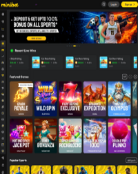 Minibet Games Screenshot