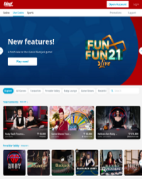 Ding Casino Screenshot