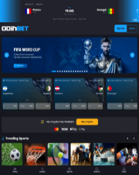 Odinbet Casino Screenshot