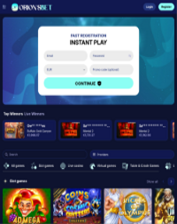 OrionsBet Casino Screenshot