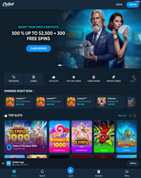 Oxibet Casino Screenshot