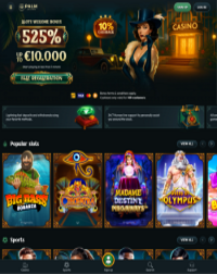 Palm Casino Screenshot