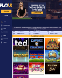 Play UK Casino Screenshot