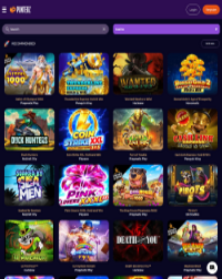 Punterz Casino Screenshot