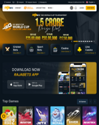 Rajabets Casino Screenshot