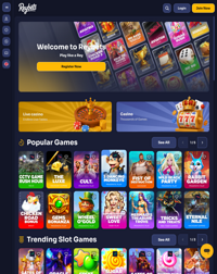ReyBets Casino Screenshot