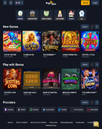 Royal Spinz Casino Screenshot
