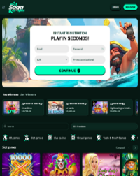 SagaSpins Casino Screenshot