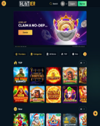 Slotier Casino Screenshot