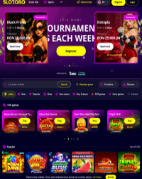 Slotoro Casino Screenshot