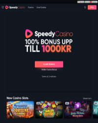 Speedy Casino Screenshot