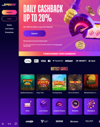 Speedz Casino Screenshot