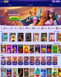 Spinbara Casino Screenshot