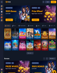 Spinhub Casino Screenshot