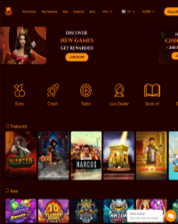 Spinscastle Casino Screenshot